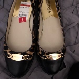 Michael Kors Leopard Print Size 7 flats
